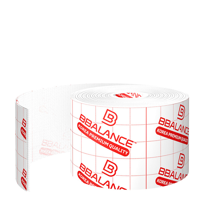 Подкладочный материал для кинезио тейпов BBTape (5см*10м), Цвет #1 White | Белая