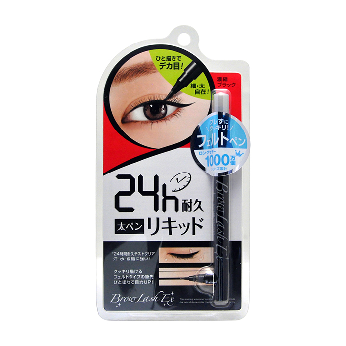 

Подводка для глаз BCL Brow Lash EX Water Strong Liner, Цвет #02 Brown | Коричневый, Влагостойкая жидкая подводка для создания выразительного макияжа глаз, Цвет #02 Brown | Коричневый