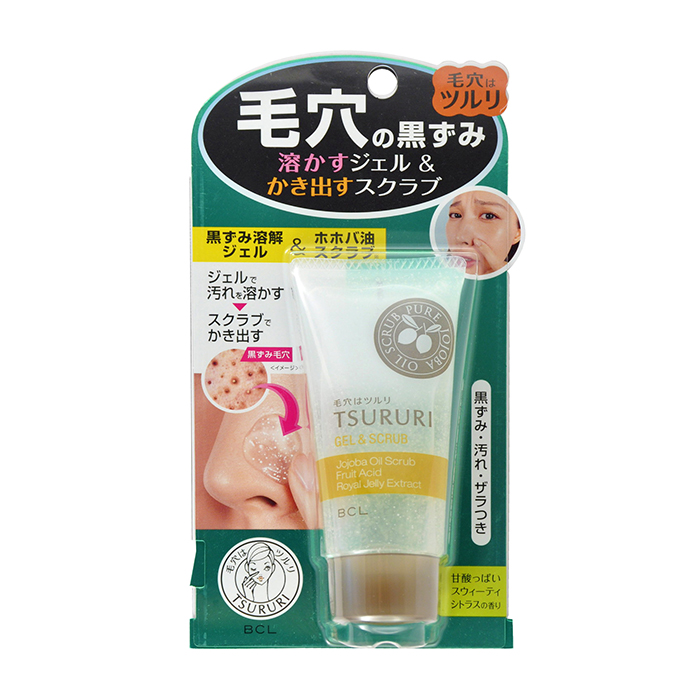 Очищающий гель-скраб для лица BCL Tsururi Gel & Scrub