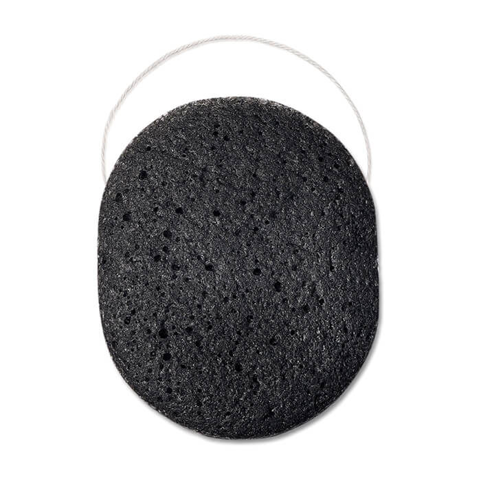 

Спонж конняку для лица Beautific Black Sponge For Acne Prone And Problematic Skin, Спонж конняку c бамбуковым углем для очищения и отшелушивания кожи лица