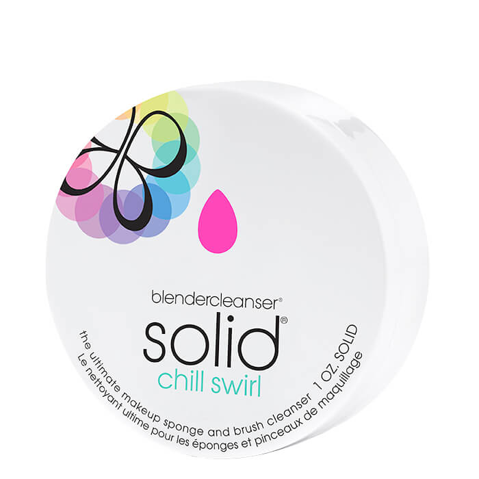 

Мыло для очищения спонжей Beautyblender Blendercleanser Chill Swirl, Мыло для очищения спонжа в эксклюзивном мятно-белом оттенке