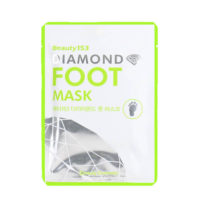 

Маска для ног BeauuGreen Beauty153 Diamond Foot Mask, Увлажняющая маска в виде носочков для восстановления и активного питания кожи стоп