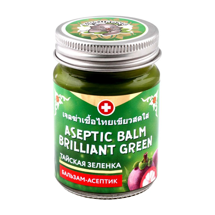 

Бальзам для тела Binturong Aseptic Balm Brilliant Green, Бальзам с асептическим эффектом для ускорения процесса заживления ран