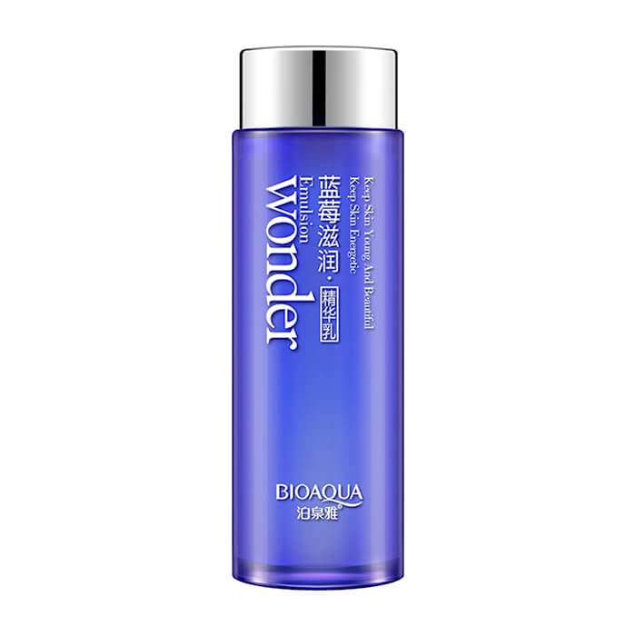 

Эмульсия для лица BioAqua Natural Blueberry Wonder Emulsion, Эмульсия с экстрактом черники для повышения упругости кожи лица