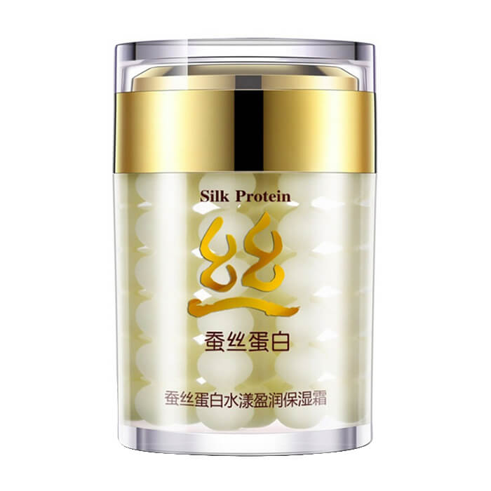 

Крем для лица Bioaqua Silk Protein Cream, Интенсивно увлажняющий крем для лица с протеинами шелка