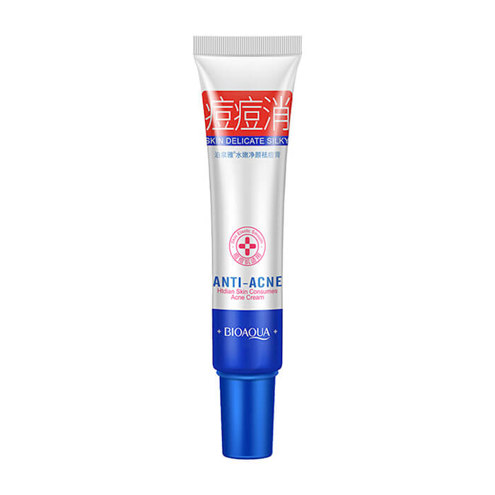 

Крем для лица BioAqua Skin Delicate Silky Anti-Acne Cream, Точечный крем для борьбы с различными несовершенствами кожи лица