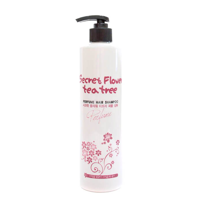 

Шампунь для волос Bosnic Secret Flower Teatree Perfume Shampoo, Парфюмированный шампунь для волос с цветочным ароматом