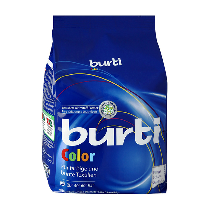 

Стиральный порошок Burti Color Powder, Порошок для стирки цветного и тонкого белья