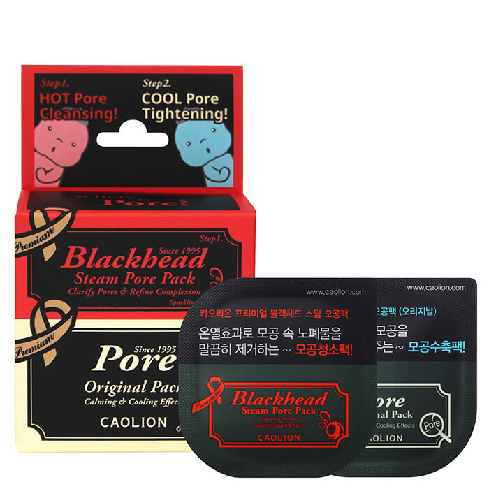 

Набор миниатюр Caolion Premium Hot & Cool Pore Pack Duo (Deluxe), Дуэт миниатюр разогревающей и оригинальной масок для очищения пор