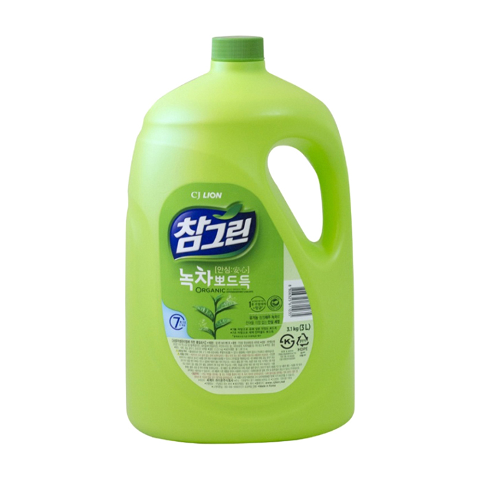 Средство для мытья посуды CJ Lion Green Tea Squeaky Clean (3100 мл)