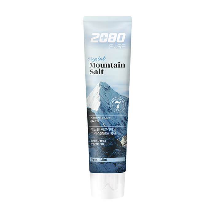 

Зубная паста Dental Clinic 2080 Crystal Mountain Salt Toothpaste, Освежающая зубная паста на основе гималайской соли со вкусом мяты