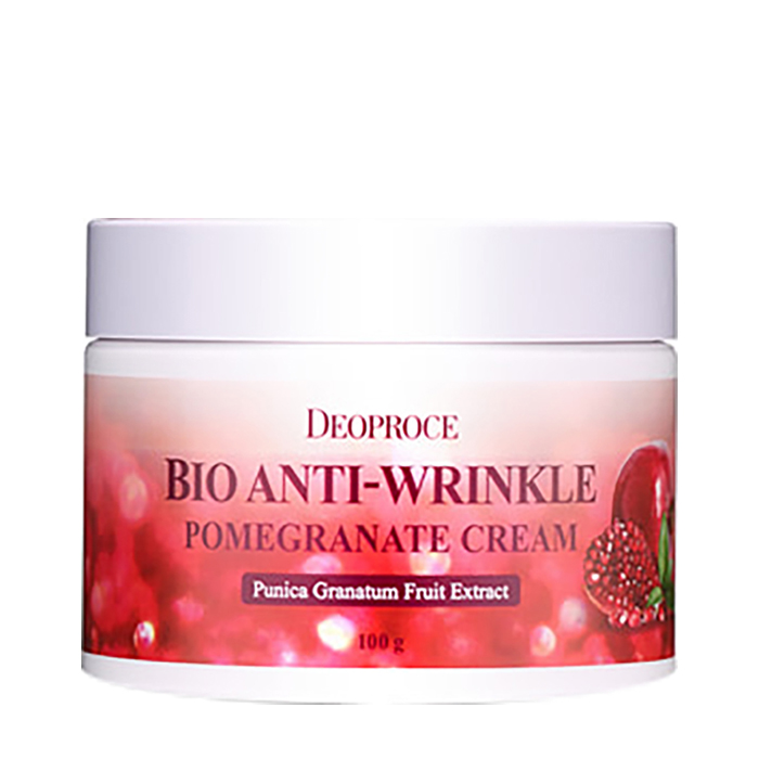 

Крем для лица Deoproce Bio Anti Wrinkle Pomegranate Cream, Питательный отбеливающий крем для кожи лица с экстрактом граната