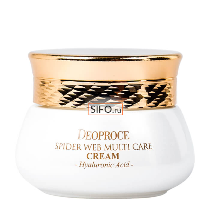 

Крем для лица Deoproce Spider Web Multi-Care Cream, Омолаживающий крем для лица с протеинами паутины пауков