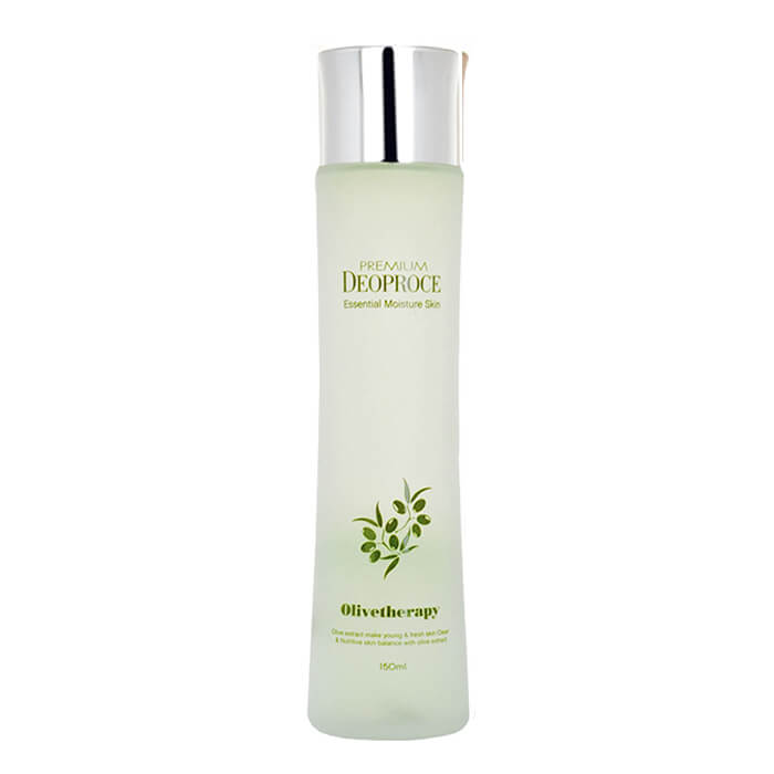 

Тонер для лица Premium Deoproce Olivetherapy Essential Moisture Skin, Интенсивно увлажняющий тонер для лица с маслом оливы