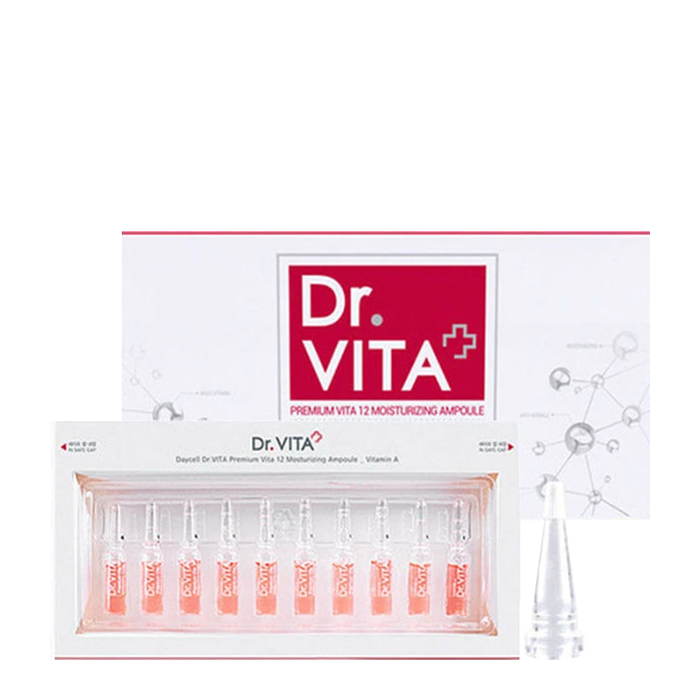 

Ампульная сыворотка для лица Dr.Vita Premium Vita 12 Moisturizing Ampoule, Сыворотка с мультивитаминами и растительными экстрактами для лица в ампулах