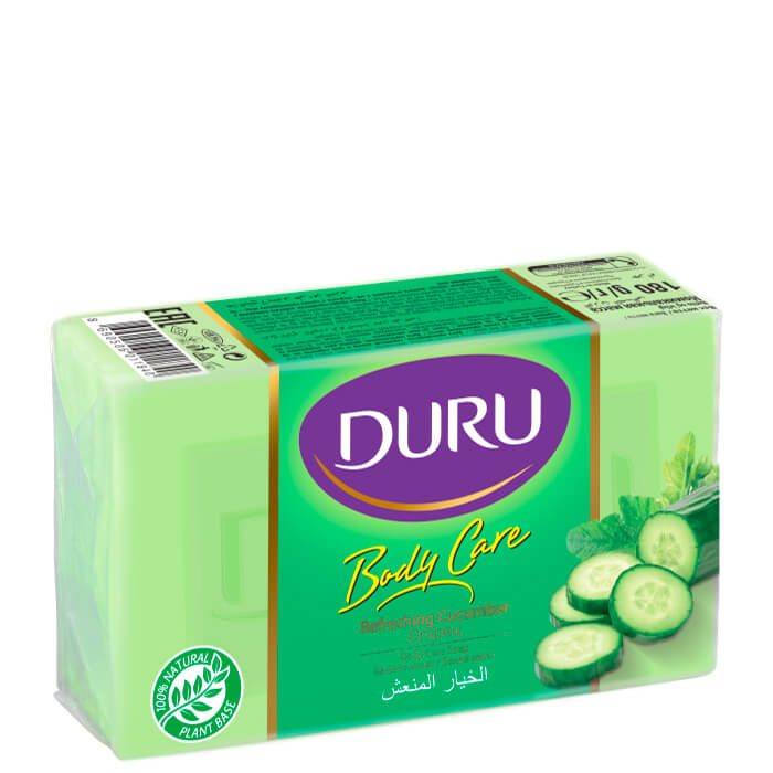

Мыло для тела Duru Body Care Огурец, Обновляющее банное мыло для тела с экстрактом огурца