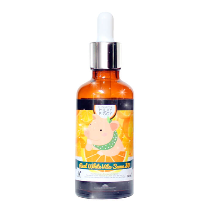 

Ампульная сыворотка Elizavecca Milky Piggy Real White Vita-Sauce 30, Концентрированная сыворотка с 30% содержанием витамина С