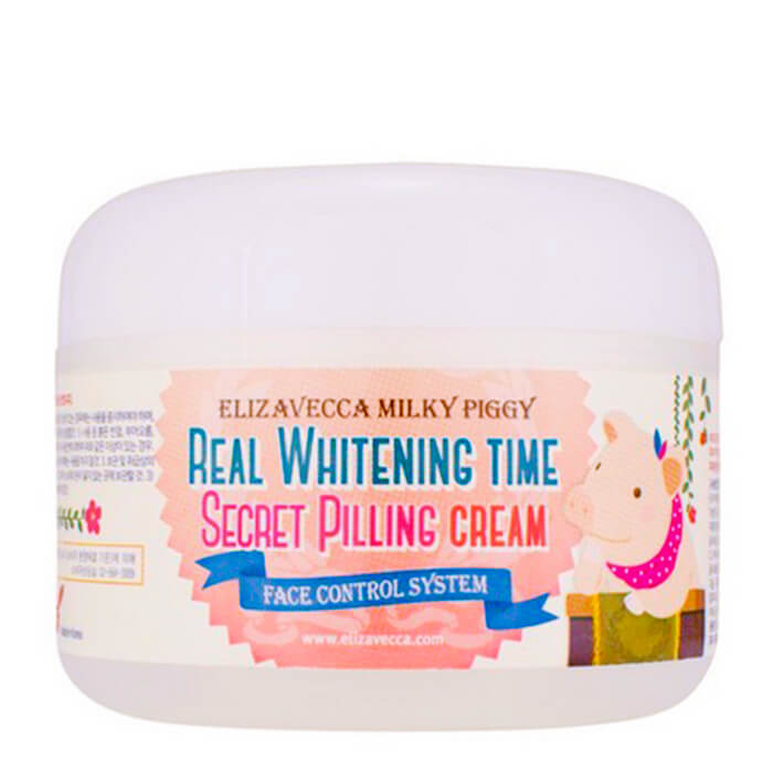 

Крем для лица Elizavecca Real Whitening Time Secret Pilling Cream, Осветляющий крем для лица с эффектом пилинга кожи