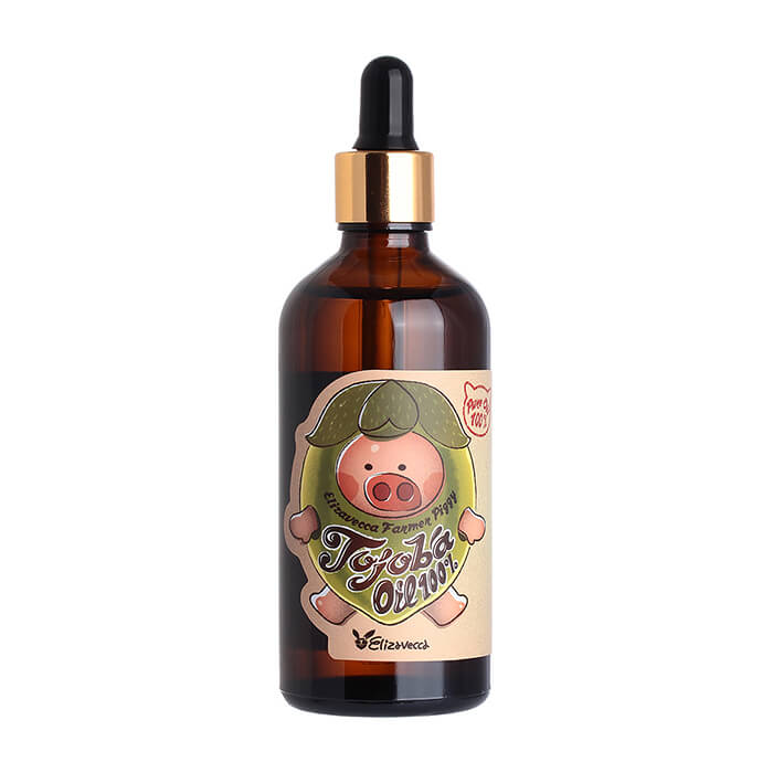 Купить Масло арганы Elizavecca Farmer Piggy Argan Oil 100% (100 мл), 100% натуральное универсальное масло жожоба для ухода за кожей и волосами, Южная Корея