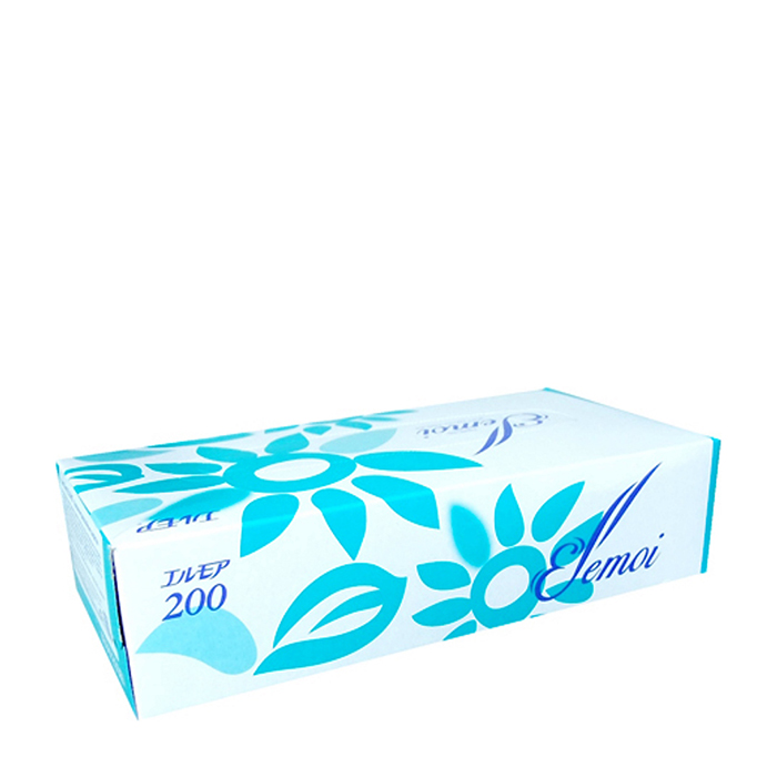 Салфетки для лица Ellemoi Kami Shodji (голубая упаковка, 200 шт.)