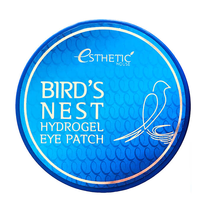 

Патчи для глаз Esthetic House Bird's Nest Hydrogel Eye Patch, Гидрогелевые патчи для век с экстрактом ласточкиного гнезда