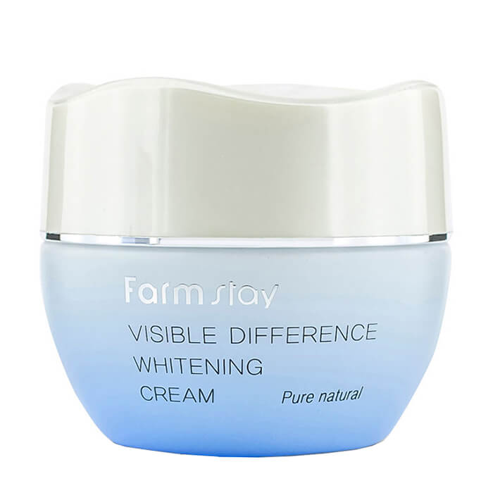 

Крем для лица Farmstay Visible Difference Whitening Cream, Осветляющий крем с коллагеном для выравнивания тона кожи лица