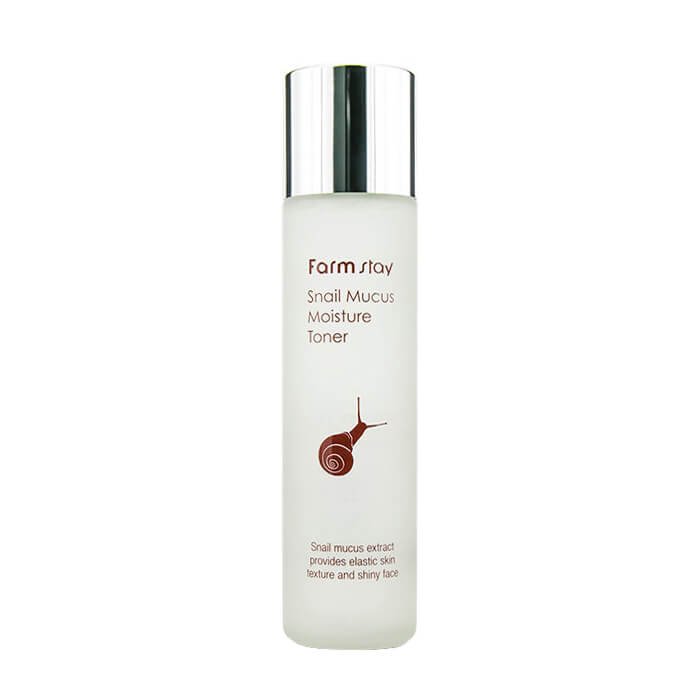 

Тонер для лица FarmStay Snail Mucus Moisture Toner, Увлажняющий тонер для увядающей и уставшей кожи лица с муцином улитки