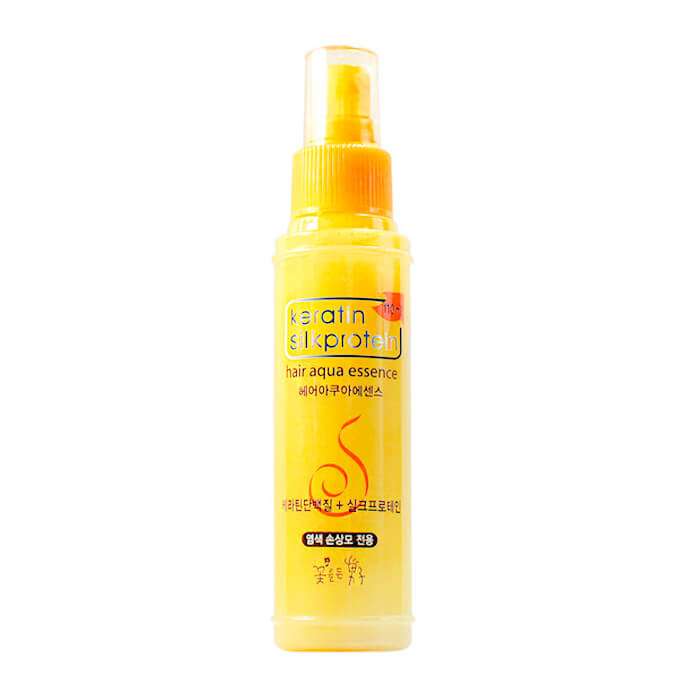 

Эссенция для волос Man with Flowers Keratin Silkprotein Hair Aqua Essence (mini), Защитная эссенция для восстановления поврежденных волос