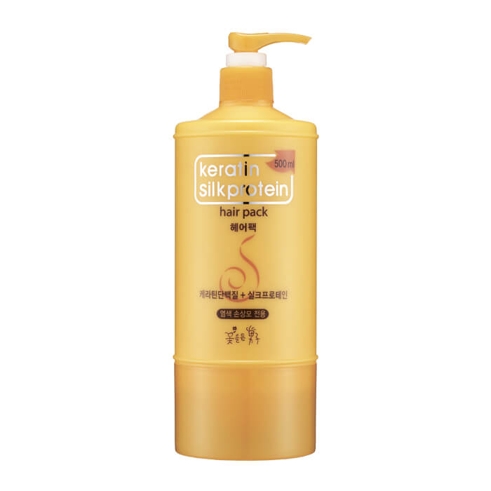 Маска для волос Man with Flowers Keratin Silkprotein Hair Pack (mini)