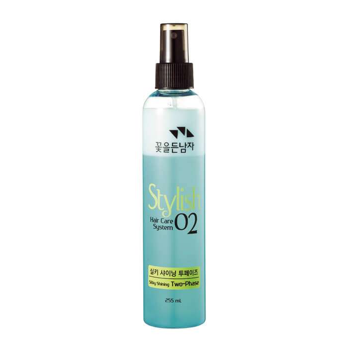 

Спрей для волос Man with Flowers Hair Care System Hair Silky Shining Two-Phase (mini), Термозащитный спрей для волос от воздействия окружающей среды и УФ-лучей