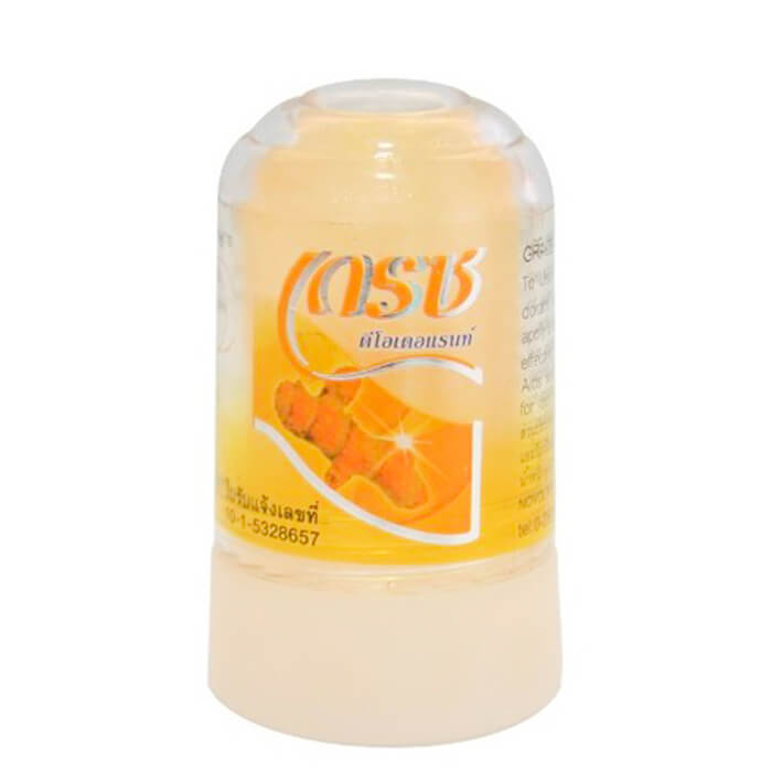 

Дезодорант стик Grace Crystal Deodorant - Curcuma, Минеральный дезодорант-кристалл с ароматом куркумы