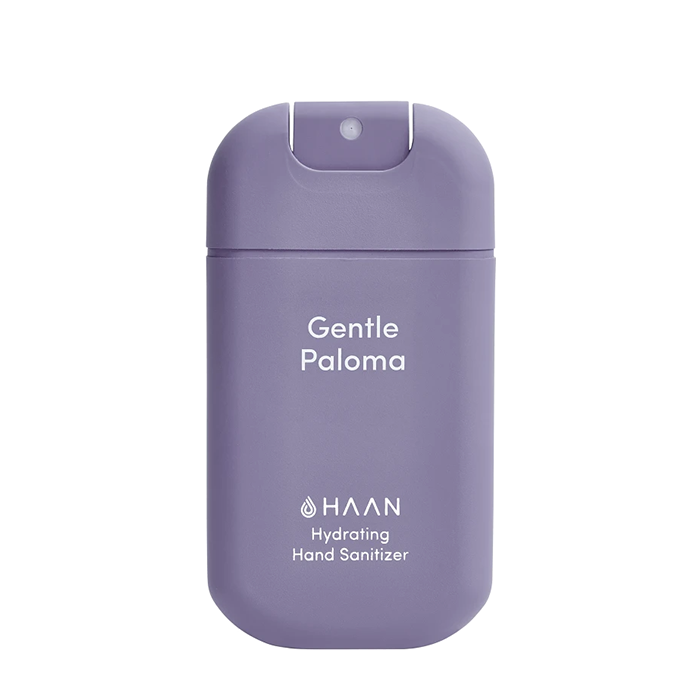 

Дезинфицирующий спрей для рук Haan Hand Sanitizer Gentle Paloma, Очищающий и увлажняющий спрей для рук с ароматом коктейля "Палома"