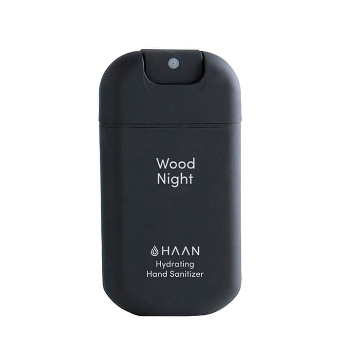 

Дезинфицирующий спрей для рук Haan Hand Sanitizer Wood Night, Очищающий и увлажняющий спрей для рук с терпким ароматом ночного леса