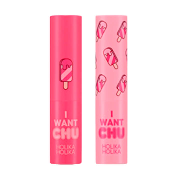 

Бальзам для губ Holika Holika I Want Chu Lip Balm - Twist Bar, Набор бальзамов для поцелуев с разным сочетанием вкусов