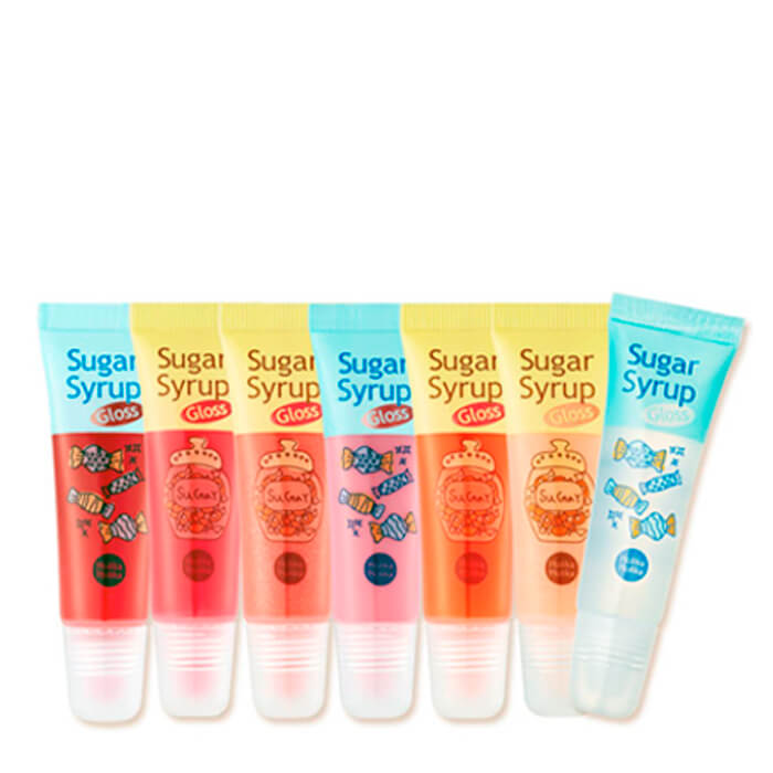 

Блеск для губ Holika Holika Sugar Syrup Gloss, Блеск для губ с сочными и яркими летними фруктами