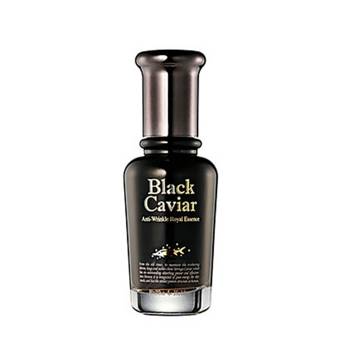 

Эссенция для лица Holika Holika Black Caviar Anti-Wrinkle Royal Essence, Антивозрастная эссенция для лица с экстрактом чёрной икры