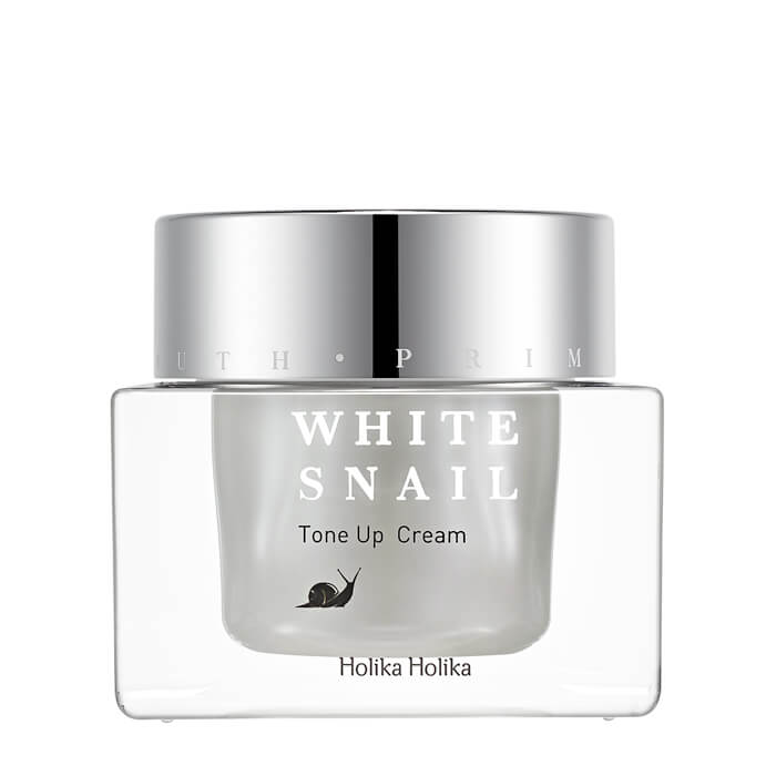 

Крем для лица Holika Holika Prime Youth White Snail Tone Up Cream, Антивозрастной осветляющий крем для лица с экстрактом муцина белой улитки