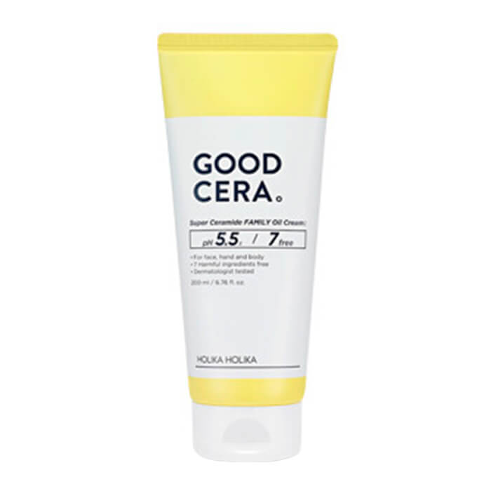 

Крем для лица и тела Holika Holika Good Cera Super Ceramide Family Oil Cream, Универсальный интенсивно увлажняющий крем для лица и тела