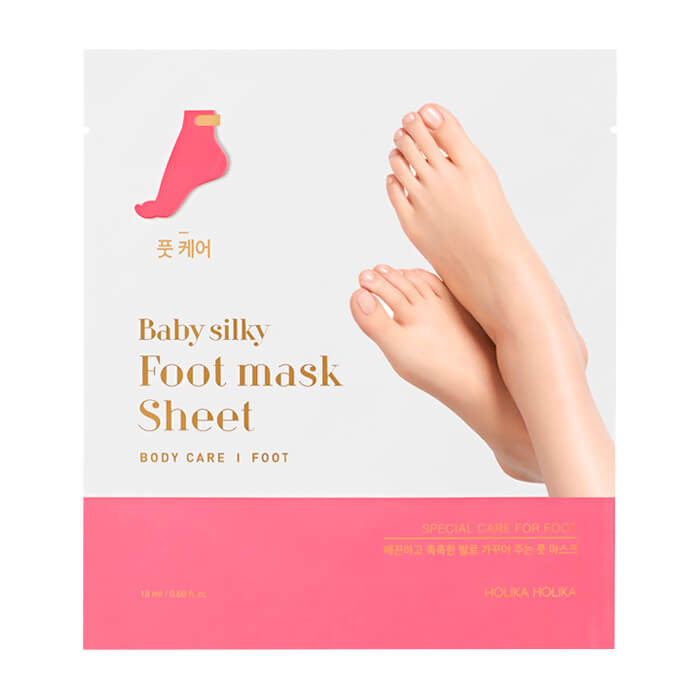 

Маска для ног Holika Holika Baby Silky Foot Mask Sheet, Увлажняющая маска для ног в форме удобных носочков