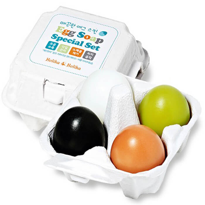 

Мыло для лица Holika Holika Egg Soap Special Set, Набор мыло-масок для лица ручной работы
