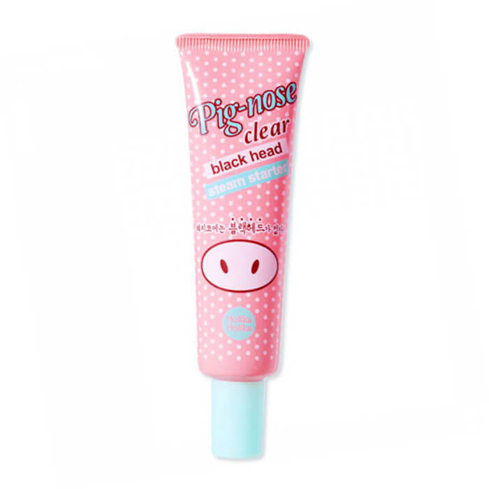 

Пилинг для лица Holika Holika Pig-nose Clear Black Head Steam Starter, Разогревающий термо-гель для очистки пор на носу и Т-зоне