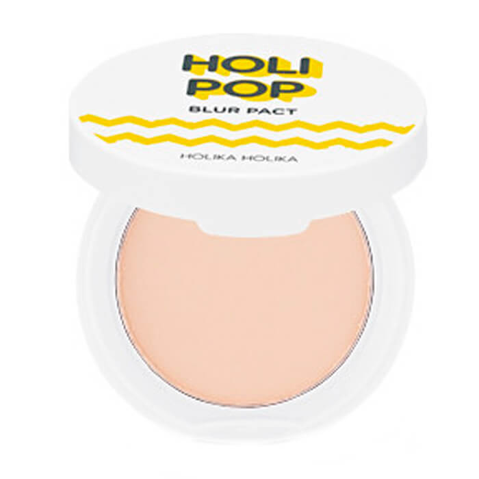 

Пудра для лица Holika Holika Holi Pop Blur Pact, Пудра для придания коже лица здоровую яркость и сияние