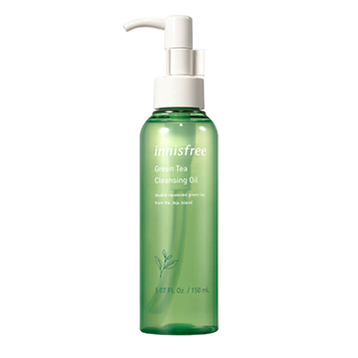 

Гидрофильное масло Innisfree Green Tea Moisture Cleansing Oil, Увлажняющее гидрофильное масло для лица с зелёным чаем