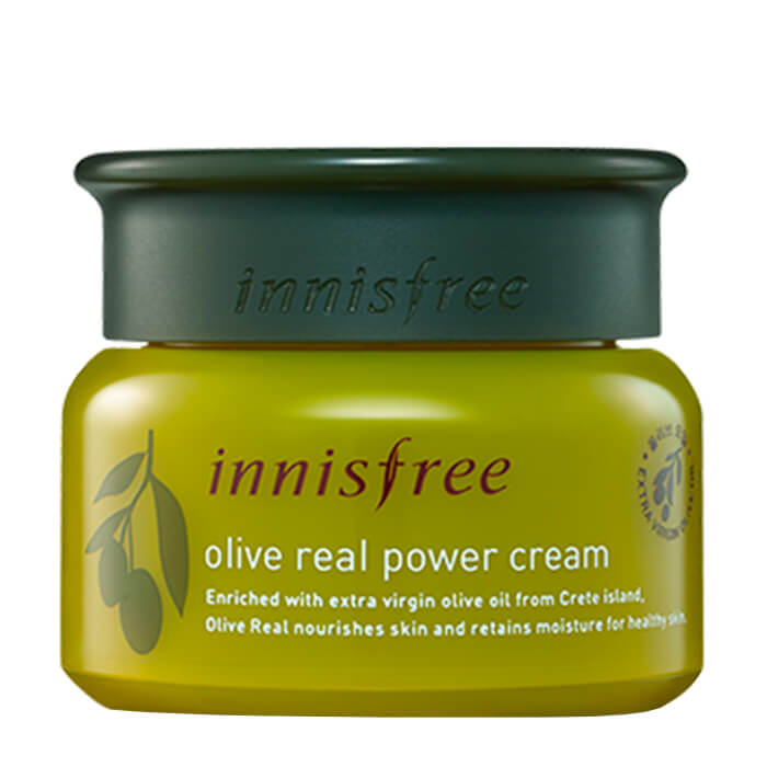 

Крем для лица Innisfree Olive Real Power Cream, Глубоко увлажняющий крем для лица с экстрактом оливы