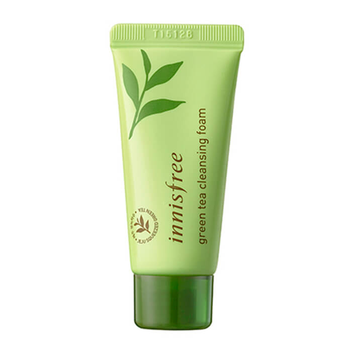 

Очищающая пенка Innisfree Green Tea Cleansing Foam, Увлажняющая пенка для умывания с экстрактом зелёного чая