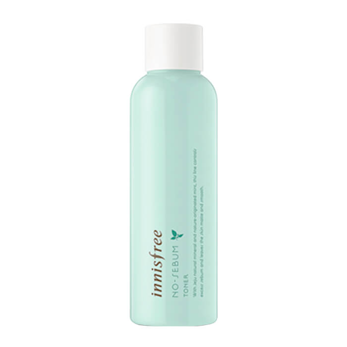 

Тонер для лица Innisfree No Sebum Toner, Освежающий минеральный тонер для жирной кожи лица