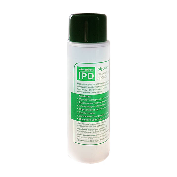 

Лосьон для лица InPore Direct Glycolic Lotion, Лосьон с 10% содержанием гликолевой кислоты для кожи лица и тела
