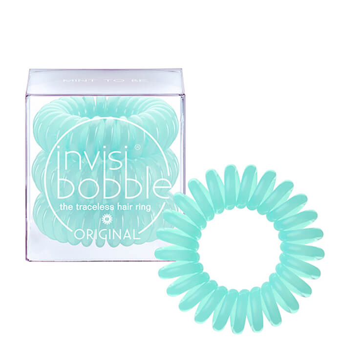 

Резинка-браслет для волос Invisibobble Original - Mint to Be, Мятная резинка-браслет для волос из искусственной смолы