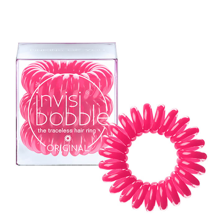 

Резинка-браслет для волос Invisibobble Original - Pinking of You, Розовая резинка-браслет для волос из искусственной смолы