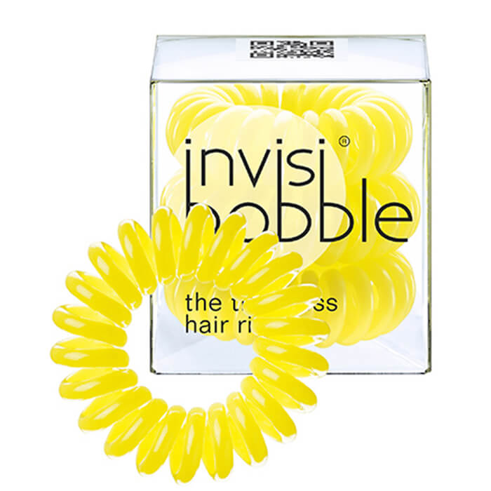 

Резинка-браслет для волос Invisibobble Submarine Yellow, Жёлтая резинка-браслет для волос из искусственной смолы